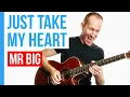 Download Lagu Just Take My Heart [Intro] ★ Mr Big ★ Guitar Lesson Acoustic Tutorial [with PDF]