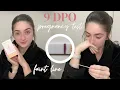 9 DPO Early Pregnancy Test Faint Lines 2024