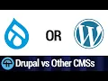 Why Use Drupal Instead of Wordpress or Joomla