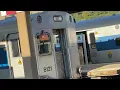 Metro north train to Poughkeepsie meets Cab car express to grand central broken door on Poughkeepsie