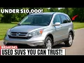 Best Used SUVs Under 10 000 - Still Super Reliable in 2025
