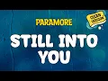 Download Lagu Paramore - STILL INTO YOU (Clean) Lyrics
