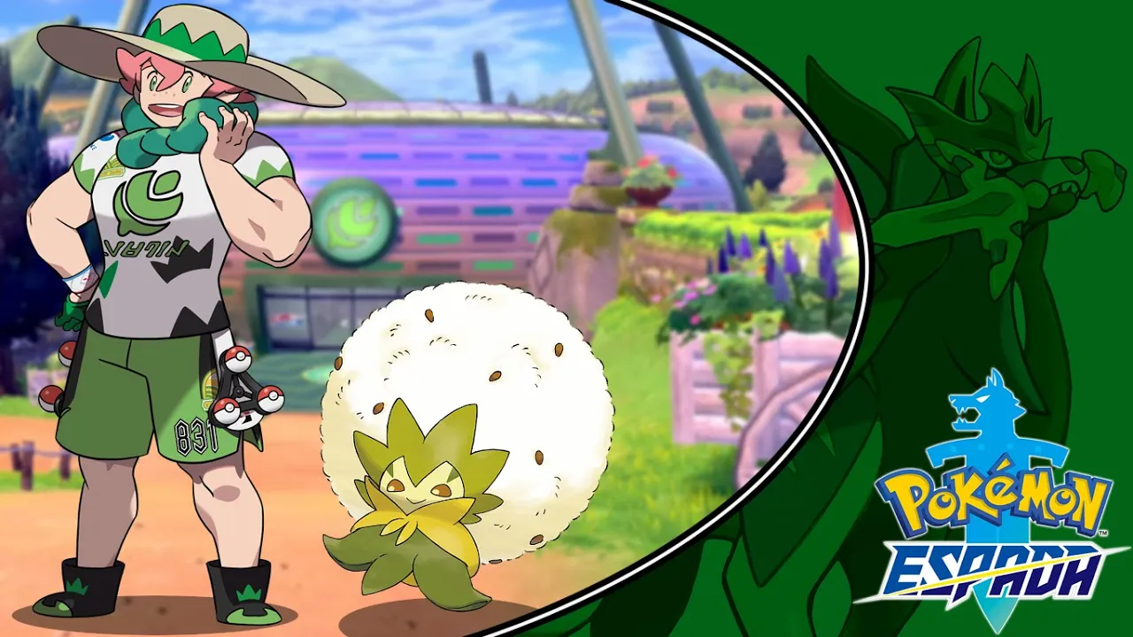pokemon espada #1 deshojando a Percy