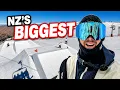 Snowboarding at New Zealand Biggest Ski Resort