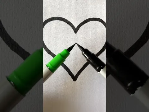 💚🖤 #art #youtubeshorts #kidstv #ytshorts #diy #kidsart #kidsvideo #kids #shorts #youtube #reels #yt