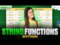 String Function in Python Part - 2 Python Programming