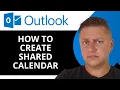 How to Create a Shared Calendar in Outlook Microsoft Outlook Tutorial 2026