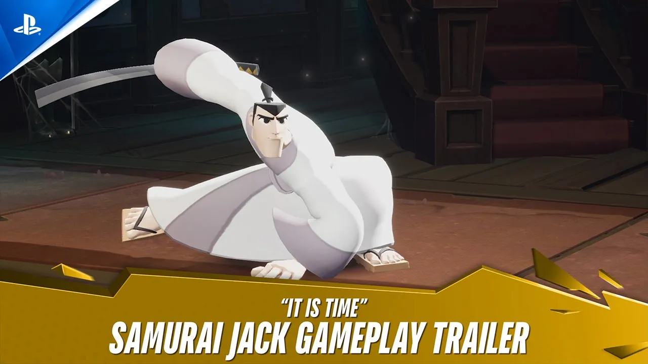 MultiVersus - Samurai Jack It is Time Gameplay Trailer | PS5 Games