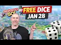 Monopoly Go Free Dice Links Today January 28 2026 Event Updates and Sneak Peek At Next Season