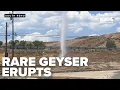 Geyser erupts in Reno captivating scientists and locals alike -