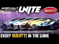 Lagu Asphalt Legends Unite: Full Bugatti Showcase (Every Car in-game)