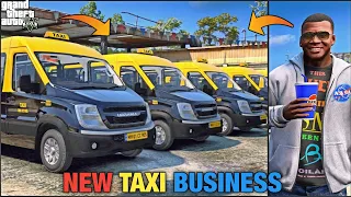 New Taxi Business Start Kardiya 😱😍 Force Traveller Se Urbania Ka Safar 🤪😜 ( GTA 5 Mods)