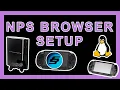 Full NPS Browser Linux Setup PSP PS Vita PS3 Free Downloads ePSXe RPCS3 PPSSPP