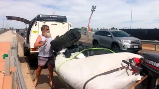 Ep 323 | BLOWOUTS and FLOODS, Now Back in Darwin, Australian Road Trip, Sailing Nutshell