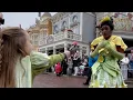 Download Lagu Prince Naveen gives Tiana a rose #disney #disneyland #disneylandparis #dlp #tiana
