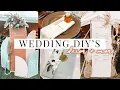 DIY WEDDING DECOR Affordable Budget Friendly On-Trend Signage Seating Chart Stationary MORE