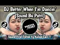 Lagu DJ BETTER WHEN I'M DANCIN SOUND BU PUTRI VIRAL TIKTOK FULL SONG 2025 YANG KALIAN CARI DARI TIKTOK !!