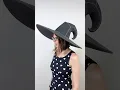 Download Lagu DIY Witch Hat Tutorial! #creative #cosplay #diycrafts