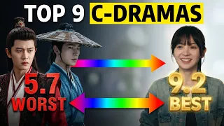 top 9 c dramas right now two scored 9 0 yang yang yang zi u0026 ren jialun disappoint