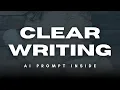 How to Make Your Writing 10x Clearer with AI Professional Communication Hack