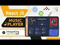 ReactJS Music Player Integrating the Spotify Api in our React App
