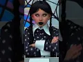 Wednesday Addams and Enid make DIY for school