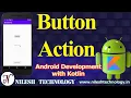 Android Button with Kotlin Click Event Toast onclicklistener