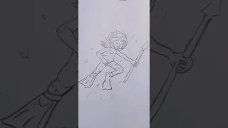 How To Draw A Diver Step By Step كيفية رسم غواص خطوة بخطوة 