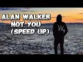 Download Lagu ALAN WALKER - NOT YOU (SPEED UP)