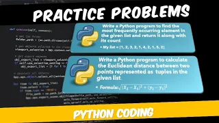 Practice Questions on and dictionary beginners