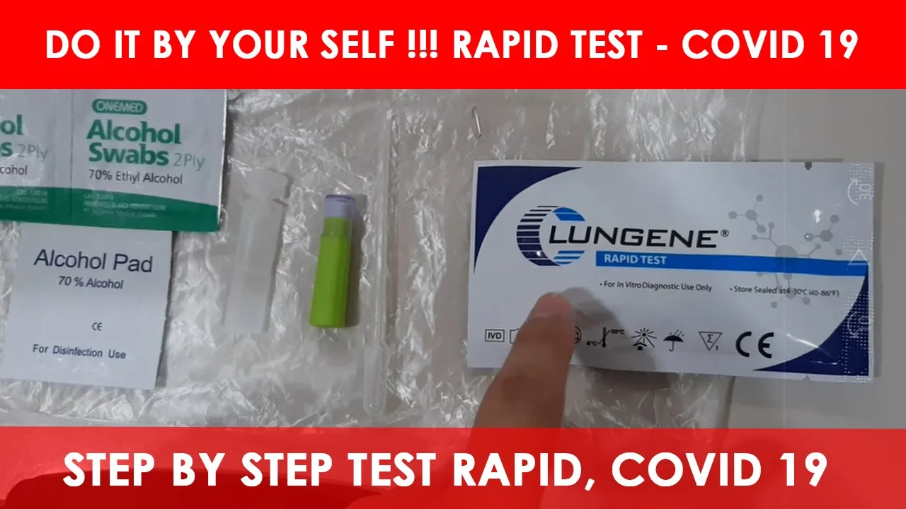 Siloam Hospital Layani Drive Thru Rapid Test. 