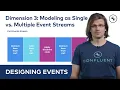 Single vs Multiple Event Streams Events and Event Streaming