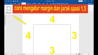 Download cara mengatur ukuran margin dan jarak spasi 1,5 lines di ms word - Belajar MS Word pemula MP3