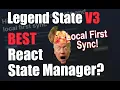 Legend State v3 Local first sync AND fastest React State manager