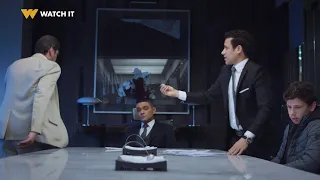  سوتس بالعربي   آدم لمس وتر حساس عند زين     ابوه دندنها