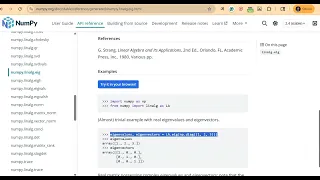 How to calculate Eigenvalues and Eigenvectors in Python
