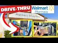 Walmart Pharmacy Drive Thru - Pickup prescription without leaving the car