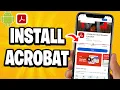 How to Install Adobe Acrobat Reader on Android Easy Tutorial