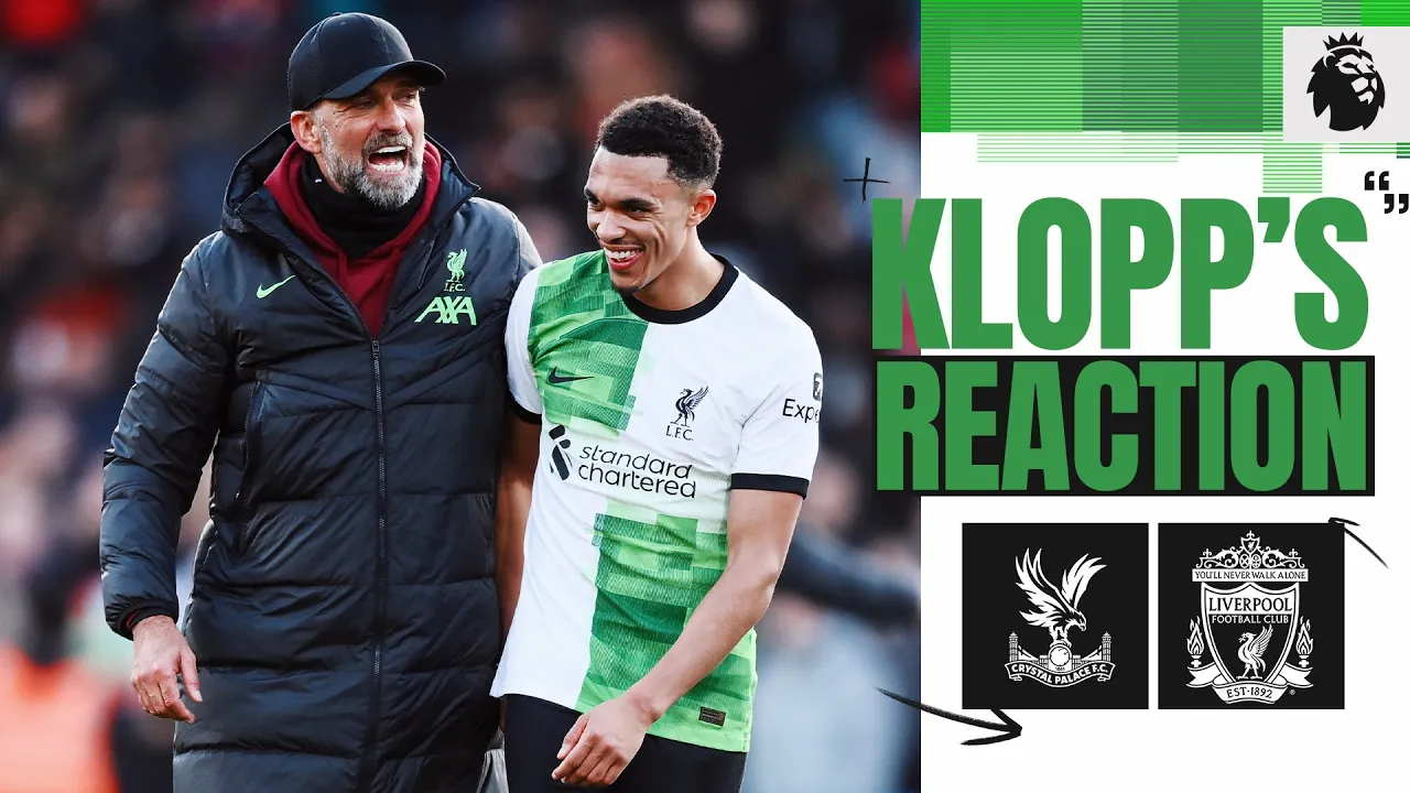 Super Substitutes, Special Salah | Klopp's Reaction | Crystal ...