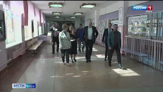В Омске отремонтировали ещё одну школу в рамках меценатского соглашения