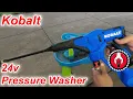 Kobalt 24v Pressure Washer