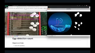Egg counting Detection using Python and OpenCV