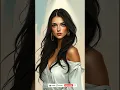 Download Lagu Sensual Beauty in White Silk Gown With Emerald Eyes #shorts #aifashion #aiart MP3