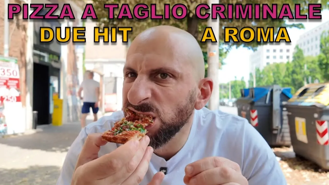 Pizza a taglio criminale ROMA due nuove HIT