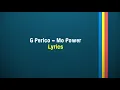 G Perico - Mo Power Lyrics