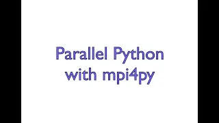 Parallel Python