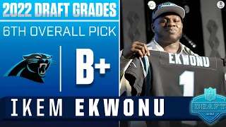 Panthers add BIG TIME tackle Ikem Ekwonu with No 6 pick 2022 NFL Draft Grades
