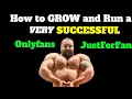Lagu How to GROW and Run a VERY Successful Onlyfans/JustForFans Page. Very Unique and Helpful Tips