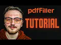 pdfFiller Tutorial For Beginners 2026 How To Use pdfFiller