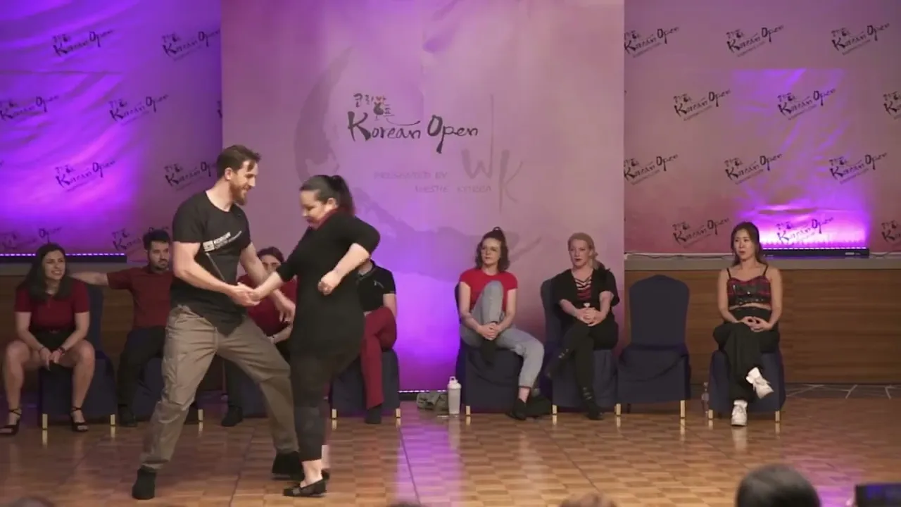 2023 Korean Open WCS Championships - Pro Show J&J - Sean Mckeever & Joelle Navarre, Song 1